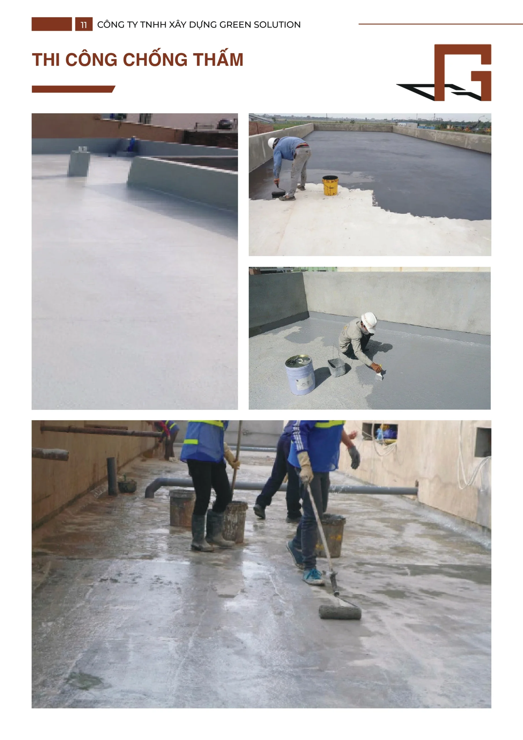 Chống thấm nhà xưởng