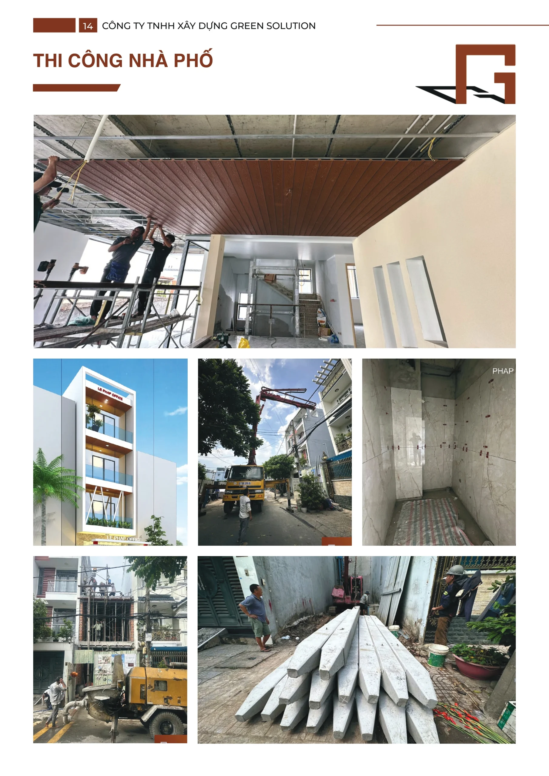 Xây dựng nhà phố